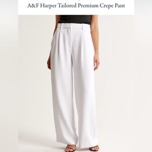 Abercrombie + Fitch Tailored Crepe Pants, size 25/0